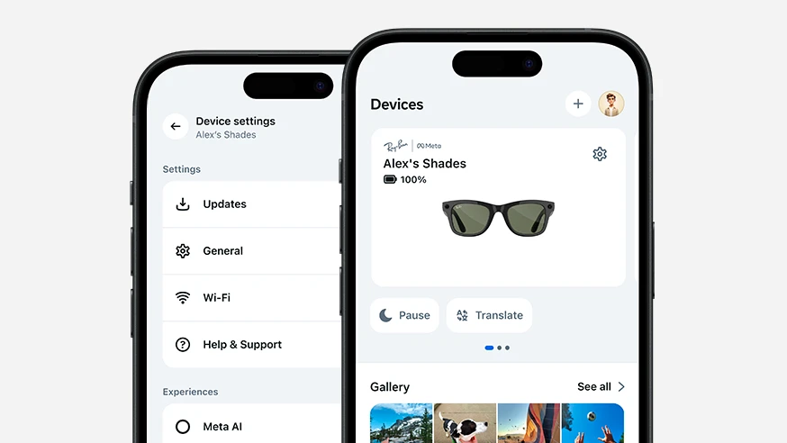 Ray-Ban Meta okuliare Transitions technologie